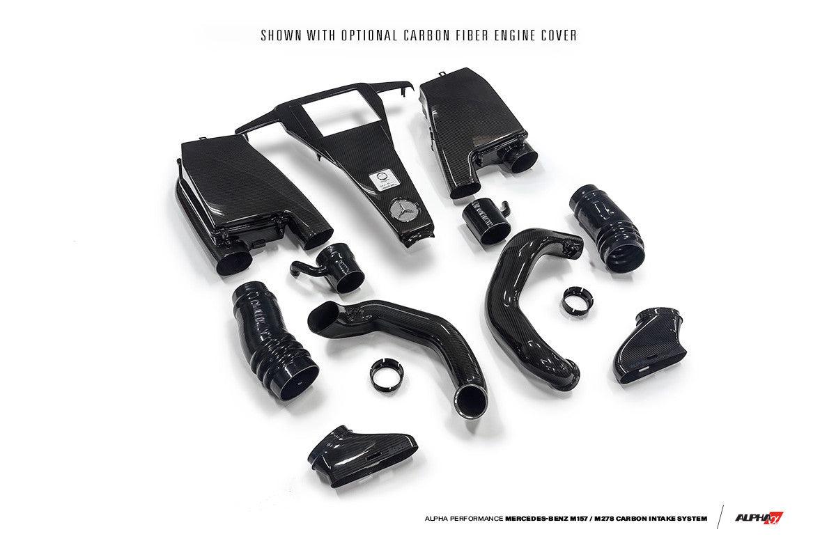 AMS Performance Alpha Performance Mercedes-Benz AMG M157 - M278 Carbon Fiber Intake System - Apollo Off-Road