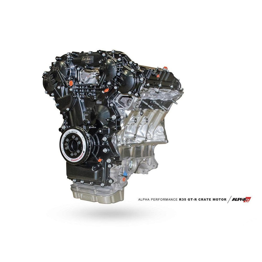 AMS Performance Alpha Performance Nissan R35 GT-R OMEGA-Spec Billet Block 4.0L VR38 Crate Engine - Apollo Off-Road