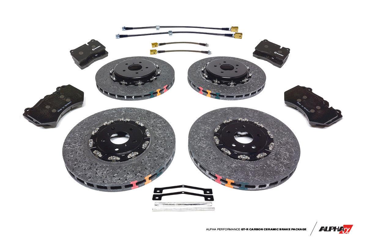 AMS Performance Alpha Performance R35 GT-R Carbon Ceramic Brake Package - Apollo Off-Road