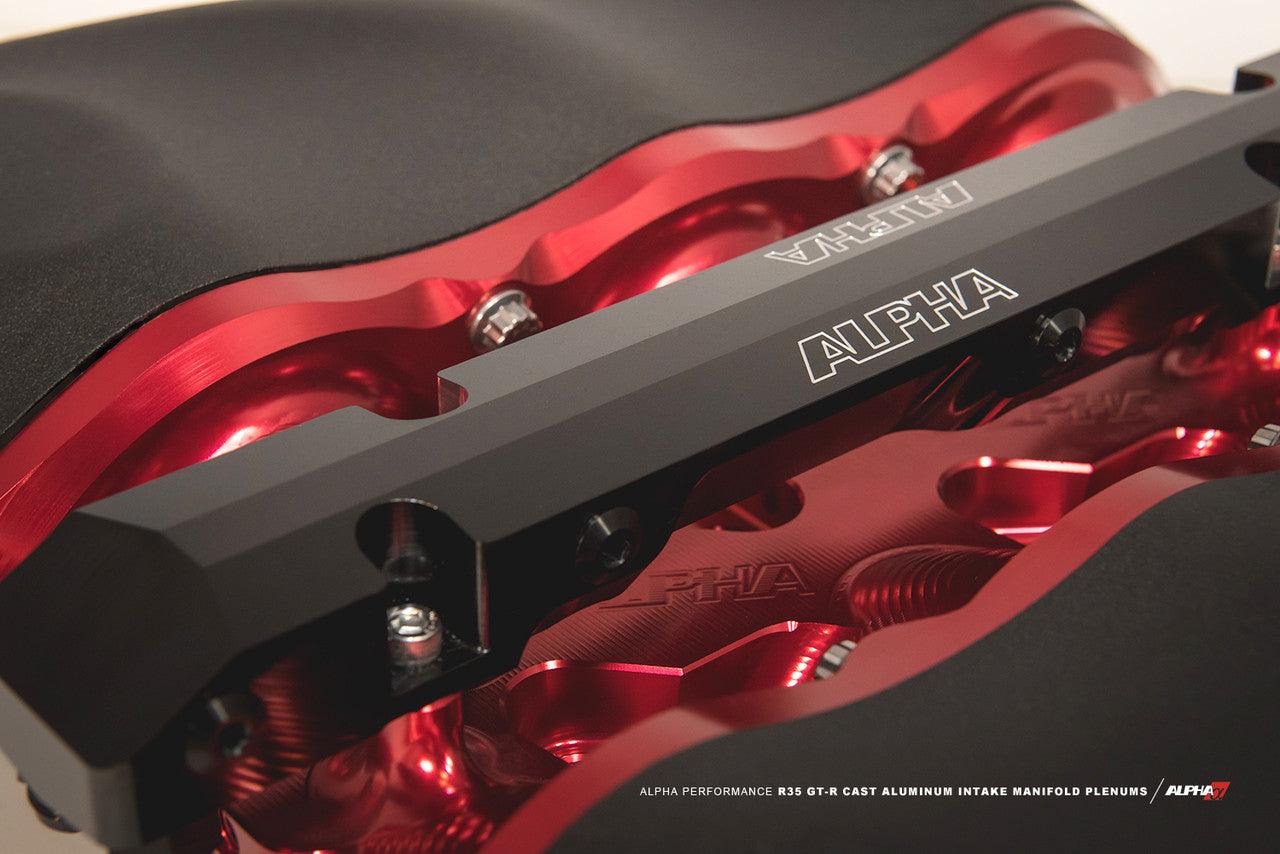AMS Performance Alpha Performance R35 GT-R Carbon Intake Manifold Secondary Fuel Rail Kit - Apollo Off-Road