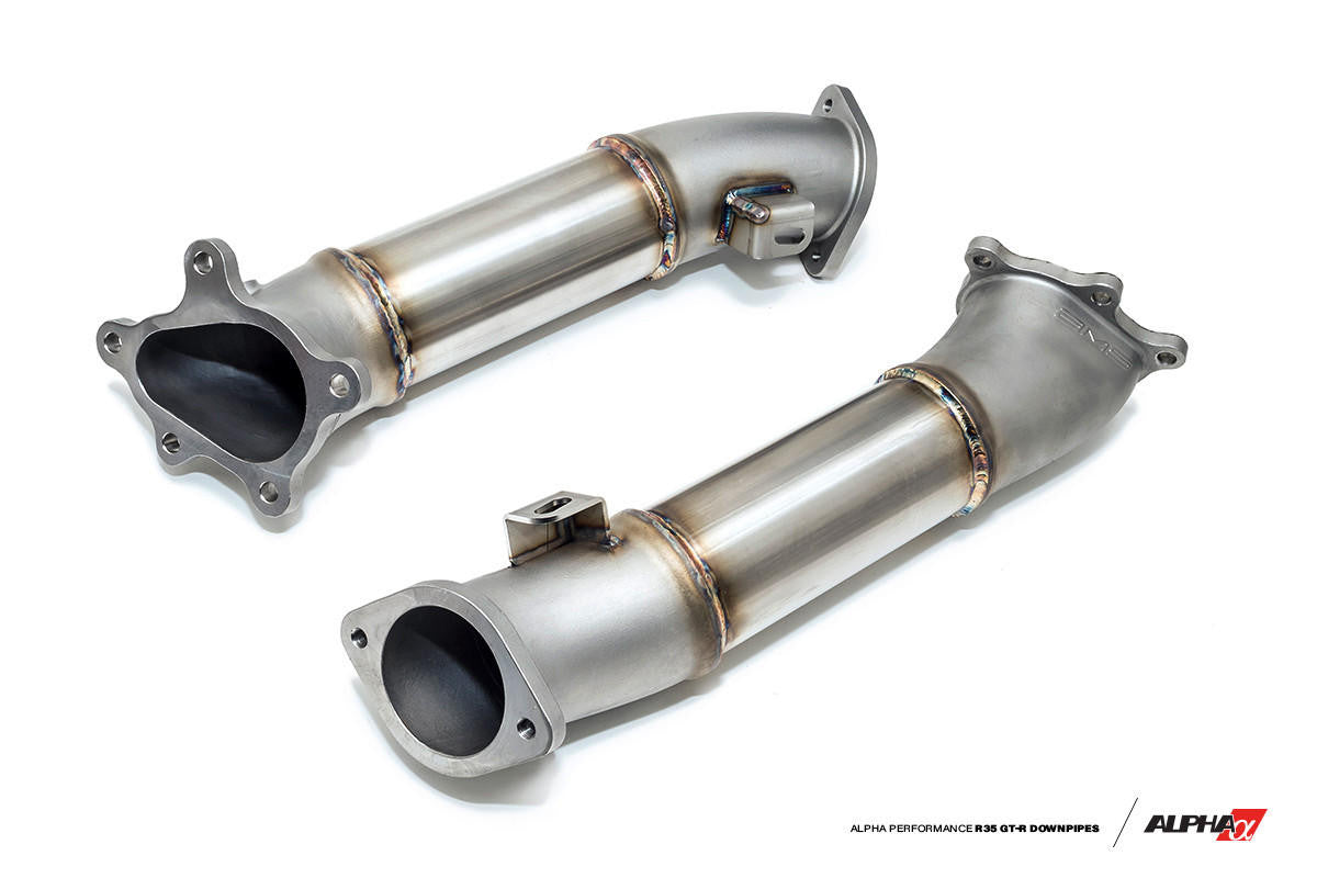 AMS Performance Alpha Performance R35 GT-R Downpipes - Apollo Off-Road
