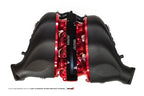 AMS Performance Alpha R35 Carbon Fiber Intake Manifold - w- Aux Fuel Rail (12 Injectors), Red - Apollo Off-Road