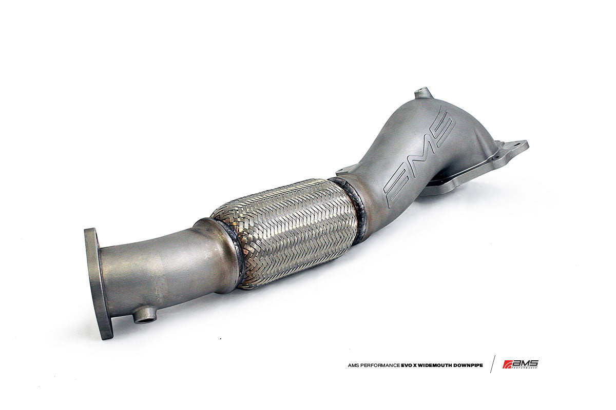 AMS Performance Mitsubishi Lancer Evolution X "Widemouth" Downpipe - Apollo Off-Road