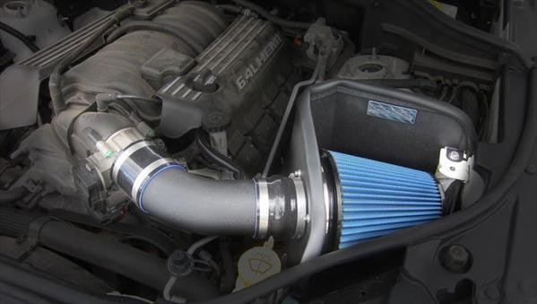 APEX Series Metal Shield Air Intake with MaxFlow 5 Oiled Filter 2012-2017 Jeep Grand Cherokee SRT - Apollo Off-Road