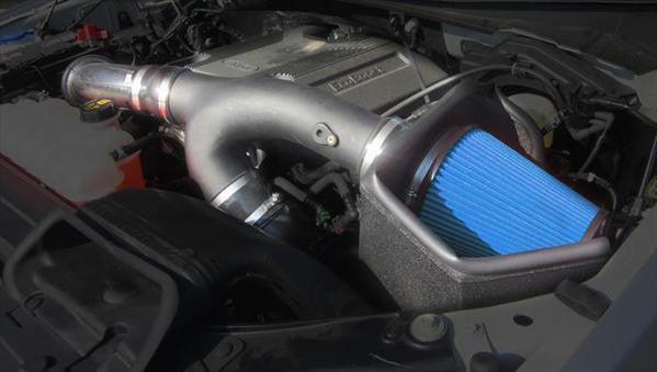 APEX Series Metal Shield Air Intake with MaxFlow 5 Oiled Filter 2017-2018 Ford F-150 EcoBoost - Apollo Off-Road