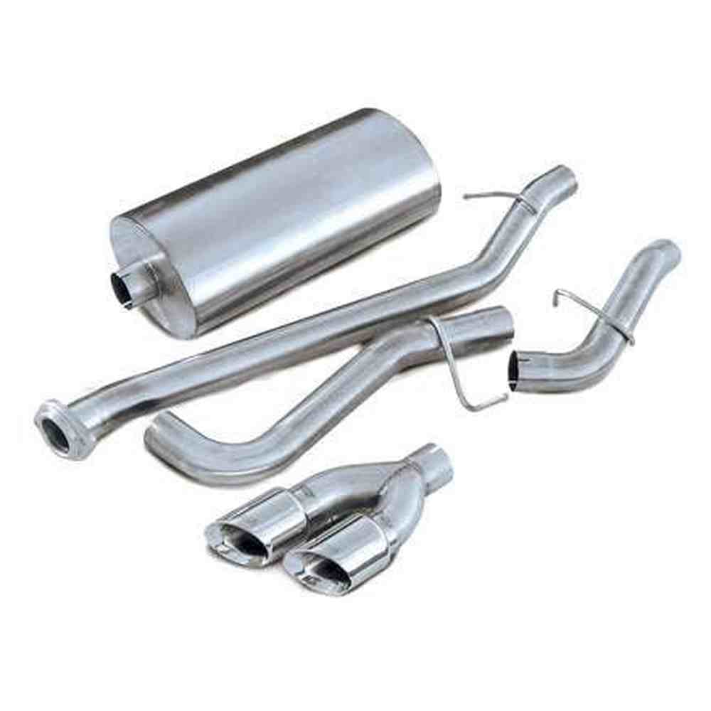 Avalanche 1500 3.0 Inch Cat-Back Single Side Exit with Twin 4.0 Inch Polished Pro-Series Tips Sport Sound 02-05 Avalanche 1500 5.3 Liter - Apollo Off-Road