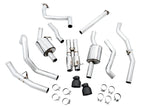 AWE 0FG Catback Exhaust for RAM TRX - Diamond Black Tips - Apollo Off-Road