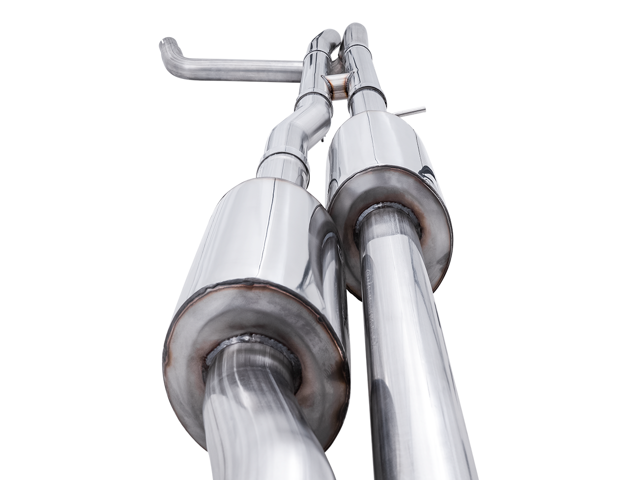 AWE 0FG Catback Exhaust for Silverado ZR2-Sierra AT4X - Quad Chrome Silver Tips - Apollo Off-Road