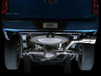 AWE 0FG Dual Side Exit Exhaust for '21+ Ford F-150 - 4.5" Chrome Silver Tips - Apollo Off-Road