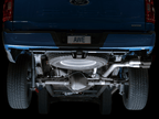 AWE 0FG Dual Side Exit Exhaust for '21+ Ford F-150 - 4.5" Diamond Black Tips - Apollo Off-Road