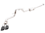 AWE 0FG Dual Side Exit Exhaust for '21+ Ford F-150 - 4.5" Diamond Black Tips - Apollo Off-Road