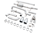 AWE 0FG Dual Split Rear Exhaust for '21+ Ford F-150 - 5" Chrome Silver Tips - Apollo Off-Road