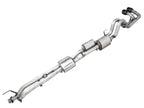 AWE 0FG Exhaust with BashGuard for 3rd Gen Tacoma - Dual Diamond Black Tips - Apollo Off-Road