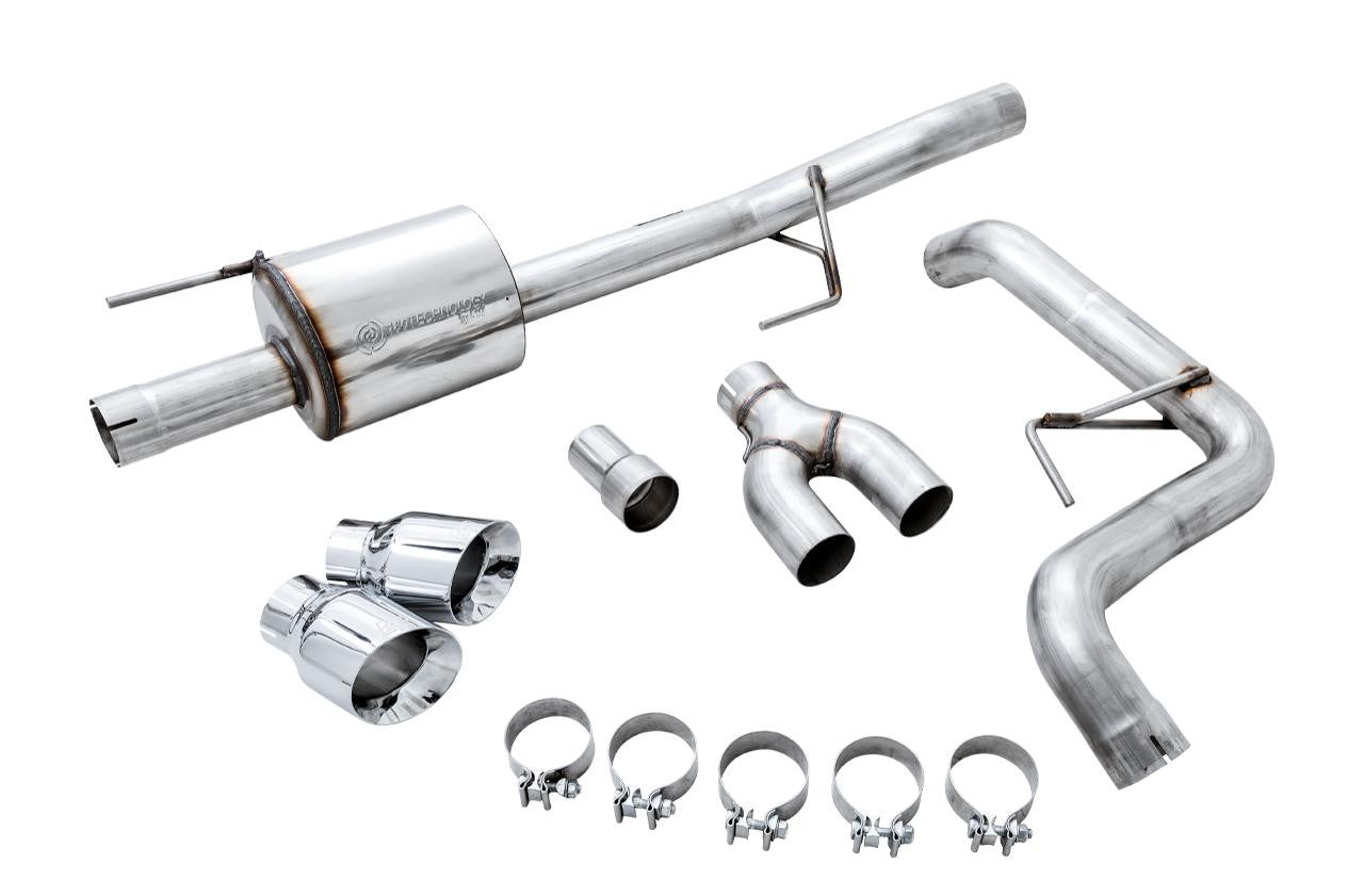 AWE 0FG Single Exit Exhaust for '15-'20 F-150 - 4.5" Chrome Silver Tips - Apollo Off-Road