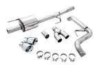 AWE 0FG Single Exit Exhaust for '15-'20 F-150 - 4.5" Chrome Silver Tips - Apollo Off-Road