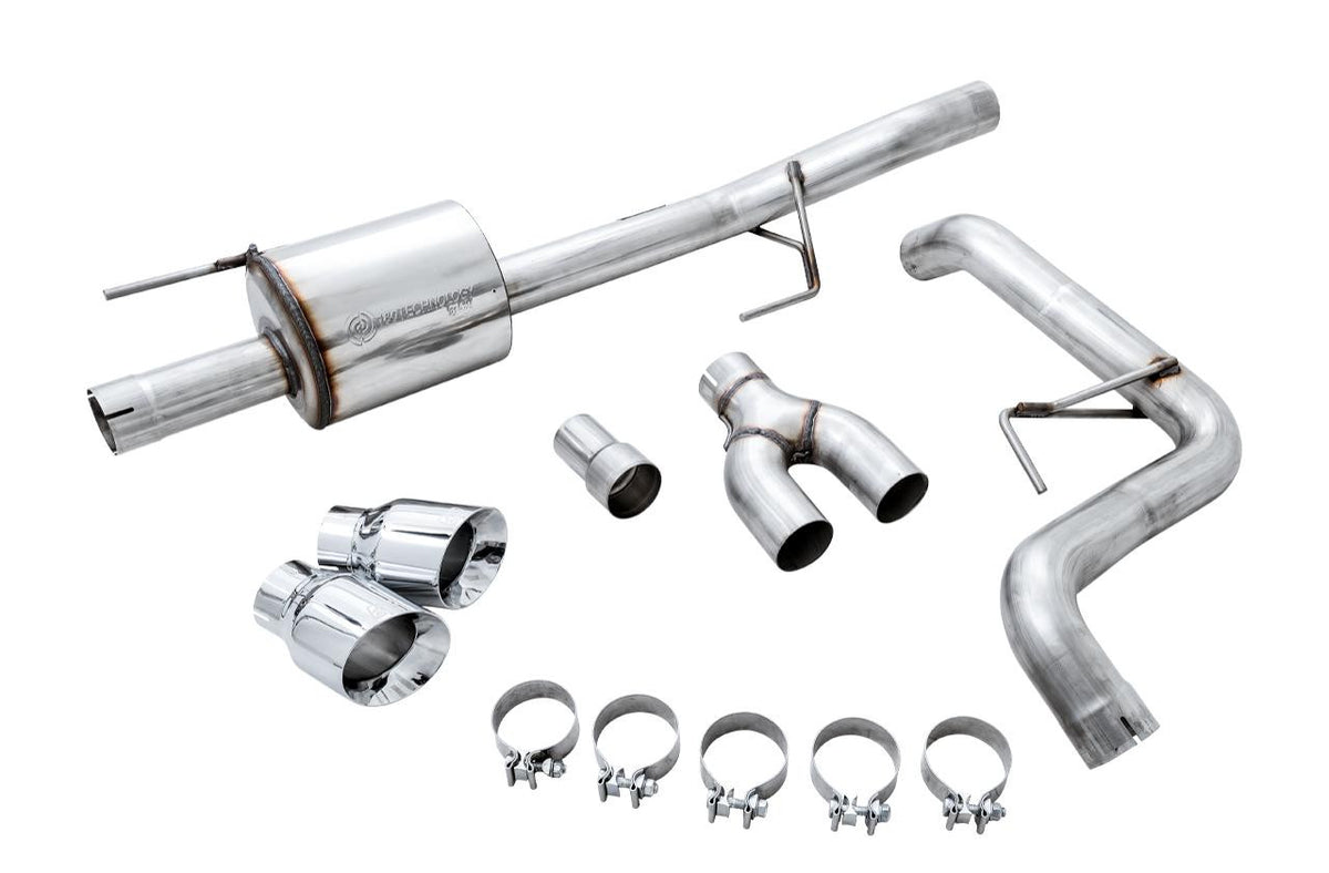 AWE 0FG Single Exit Exhaust for '15-'20 F-150 - 4.5" Chrome Silver Tips - Apollo Off-Road