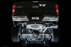 AWE 0FG Single Exit Exhaust for '15-'20 F-150 - 4.5" Chrome Silver Tips - Apollo Off-Road