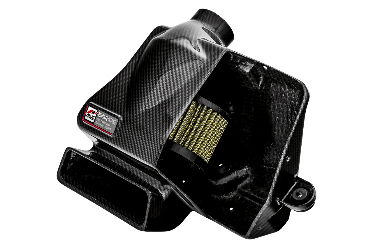AWE AirGate Carbon Intake for Audi - VW MQB (1.8T - 2.0T) - Without Lid - Apollo Off-Road