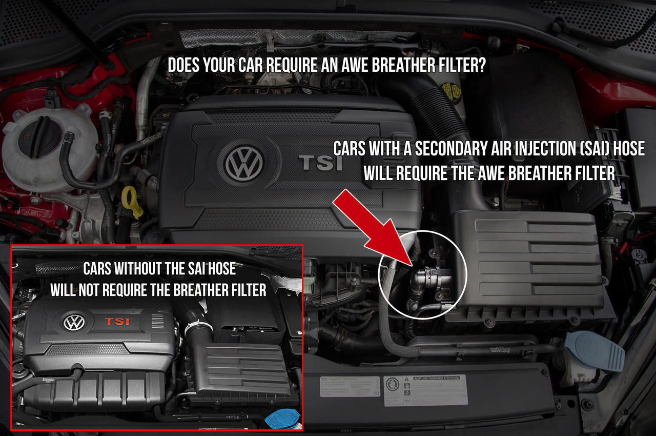 AWE Breather Filter for Audi - Volkswagen MQB - Apollo Off-Road
