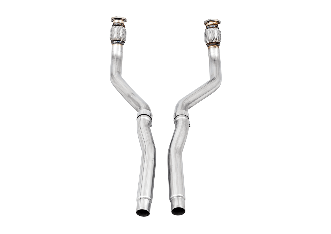 AWE Non-Resonated Downpipes for Audi 3.0T - Apollo Off-Road
