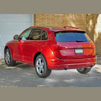 AWE Non-Resonated Exhaust System (Downpipe-Back) for 8R Q5 3.2L - Diamond Black Tips - Apollo Off-Road