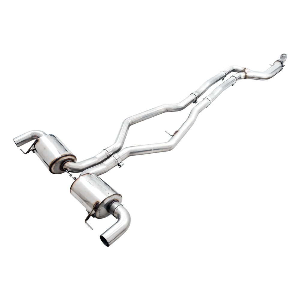 AWE Non-Resonated Touring Edition Exhaust for G2X M340i - M440i - OE Tips - Apollo Off-Road