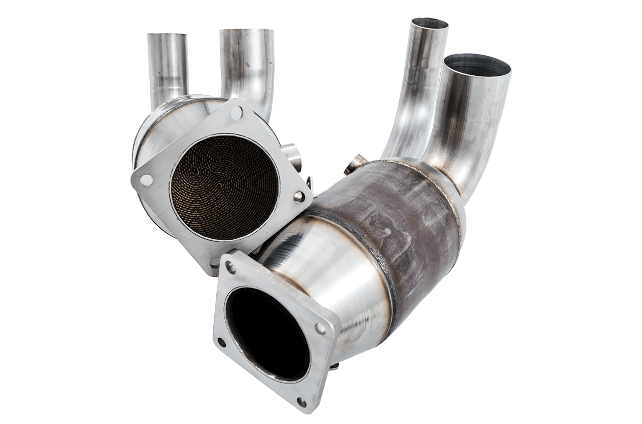 AWE Performance Catalysts for Porsche 991.2 3.0L - PSE Only - Apollo Off-Road