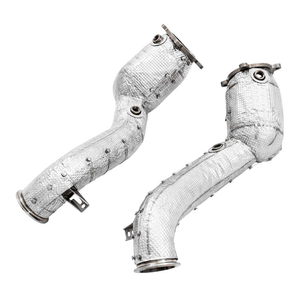 AWE Performance Downpipes for McLaren 720S (HJS 200 Cell Cats) - Apollo Off-Road