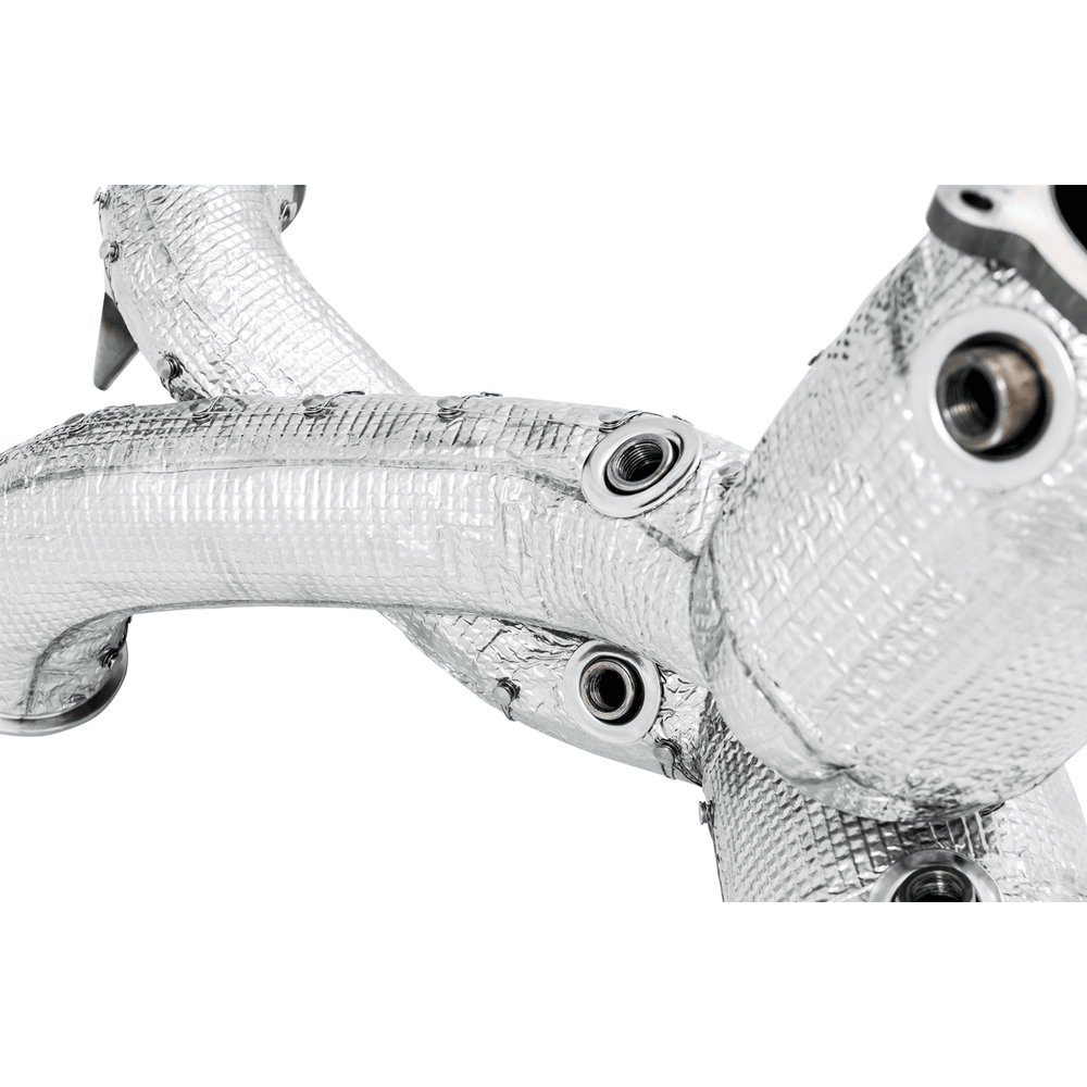 AWE Performance Downpipes for McLaren 720S (HJS 200 Cell Cats) - Apollo Off-Road
