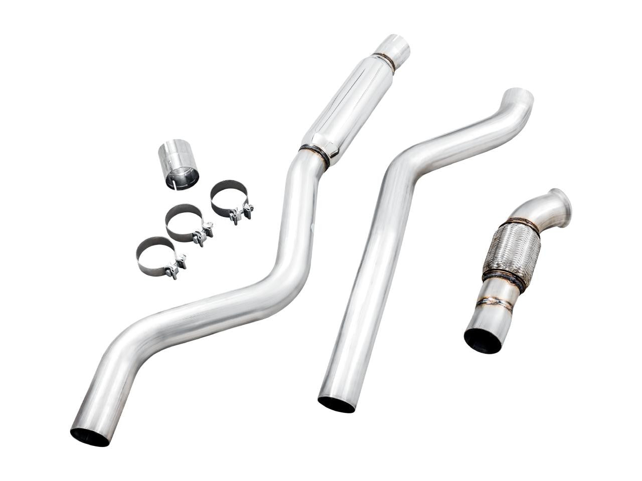 AWE Performance Mid Pipe for BMW F22 M235i - Apollo Off-Road