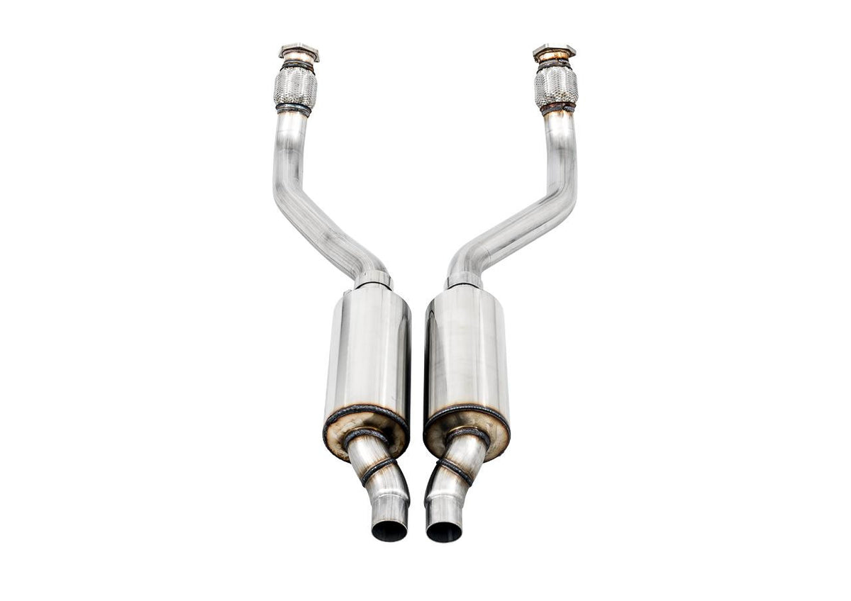 AWE Resonated Downpipe for 8R Q5 2.0T - Apollo Off-Road