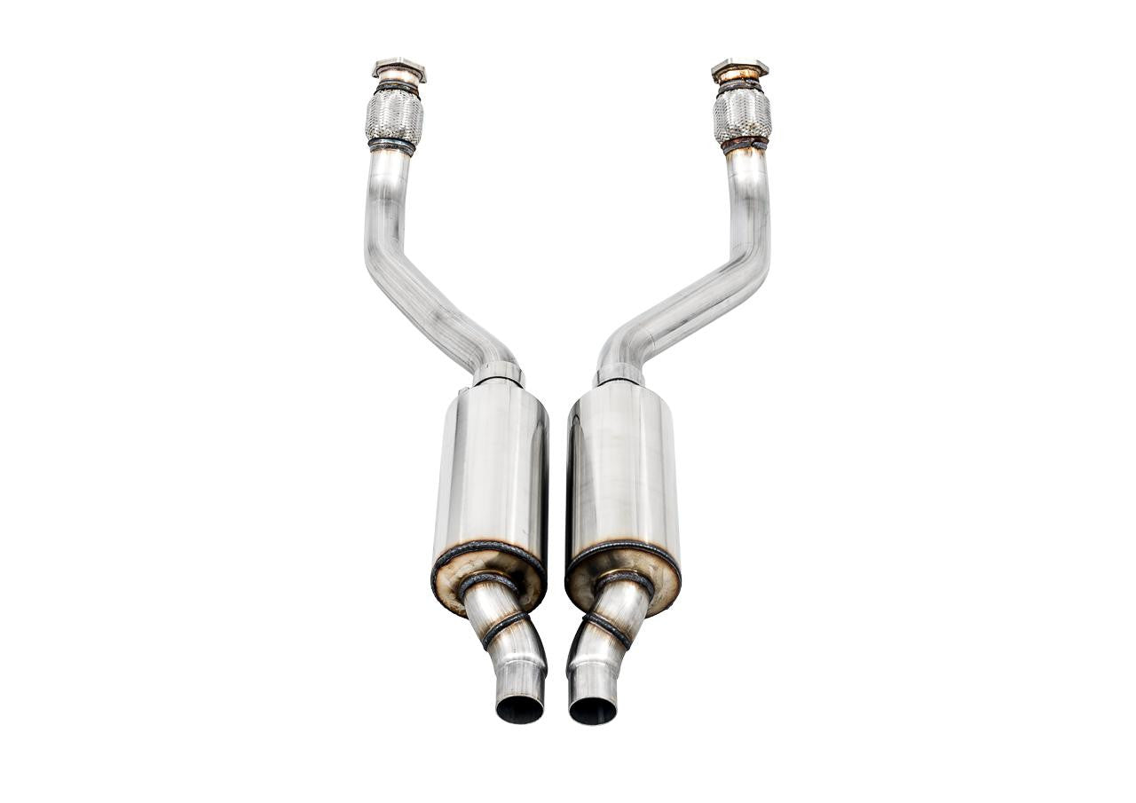AWE Resonated Downpipes for Audi 3.0T - Apollo Off-Road