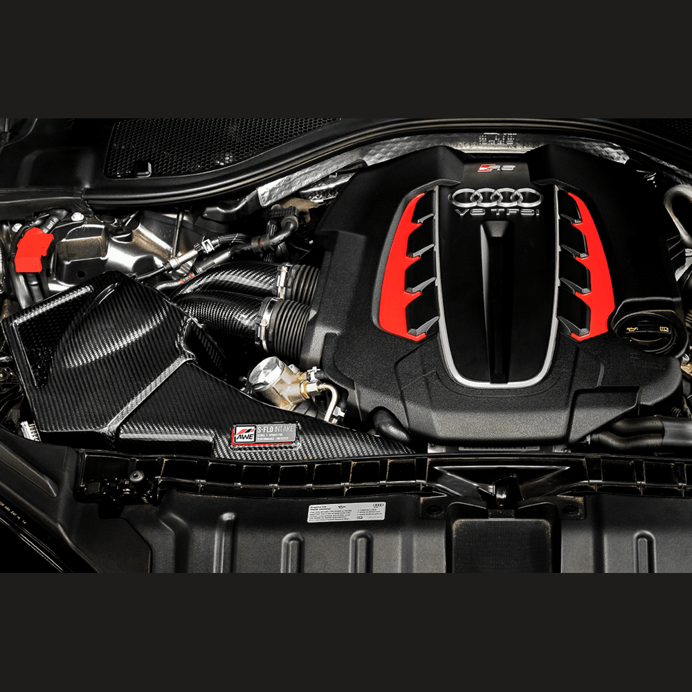 AWE S-FLO Carbon Intake for Audi C7 RS 6 - RS 7 - CARB EO #D-832 - Apollo Off-Road
