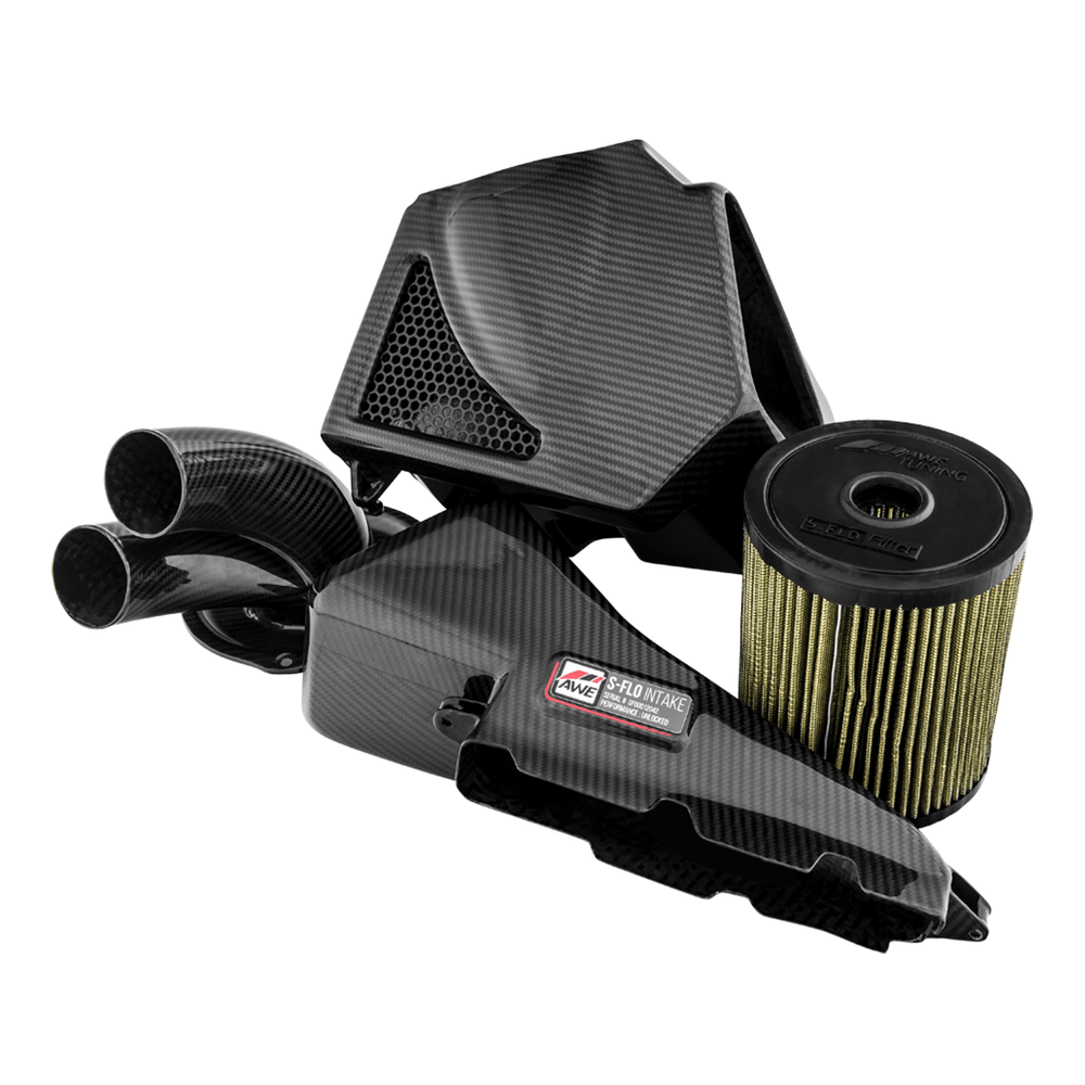 AWE S-FLO Carbon Intake for Audi C7 RS 6 - RS 7 - CARB EO #D-832 - Apollo Off-Road