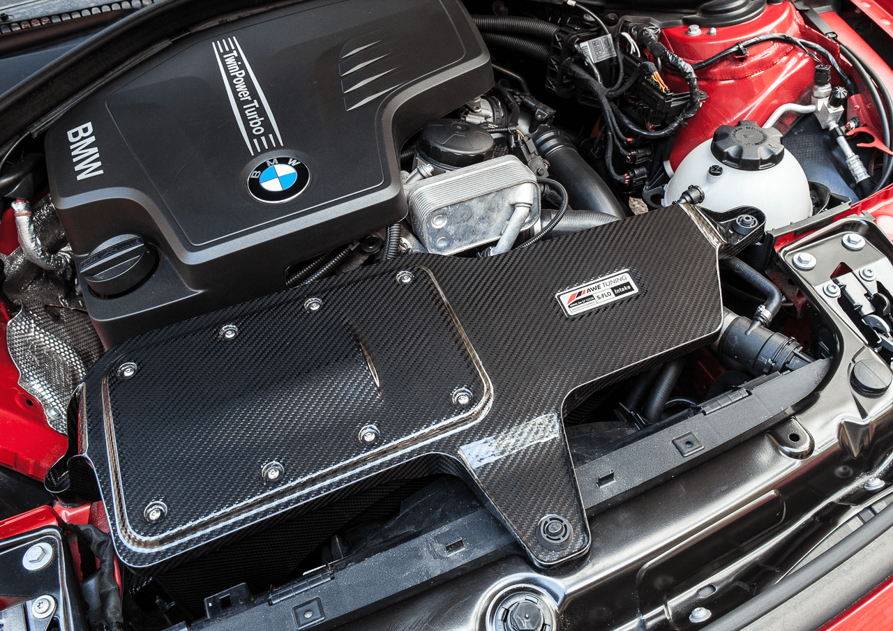 AWE S-FLO Carbon Intake for BMW 228i-320i-328i-428i - Apollo Off-Road