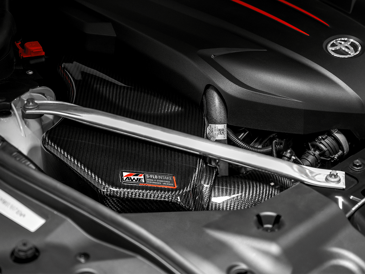 AWE S-FLO Carbon Intake Lid for 2020+ GR Supra - Apollo Off-Road