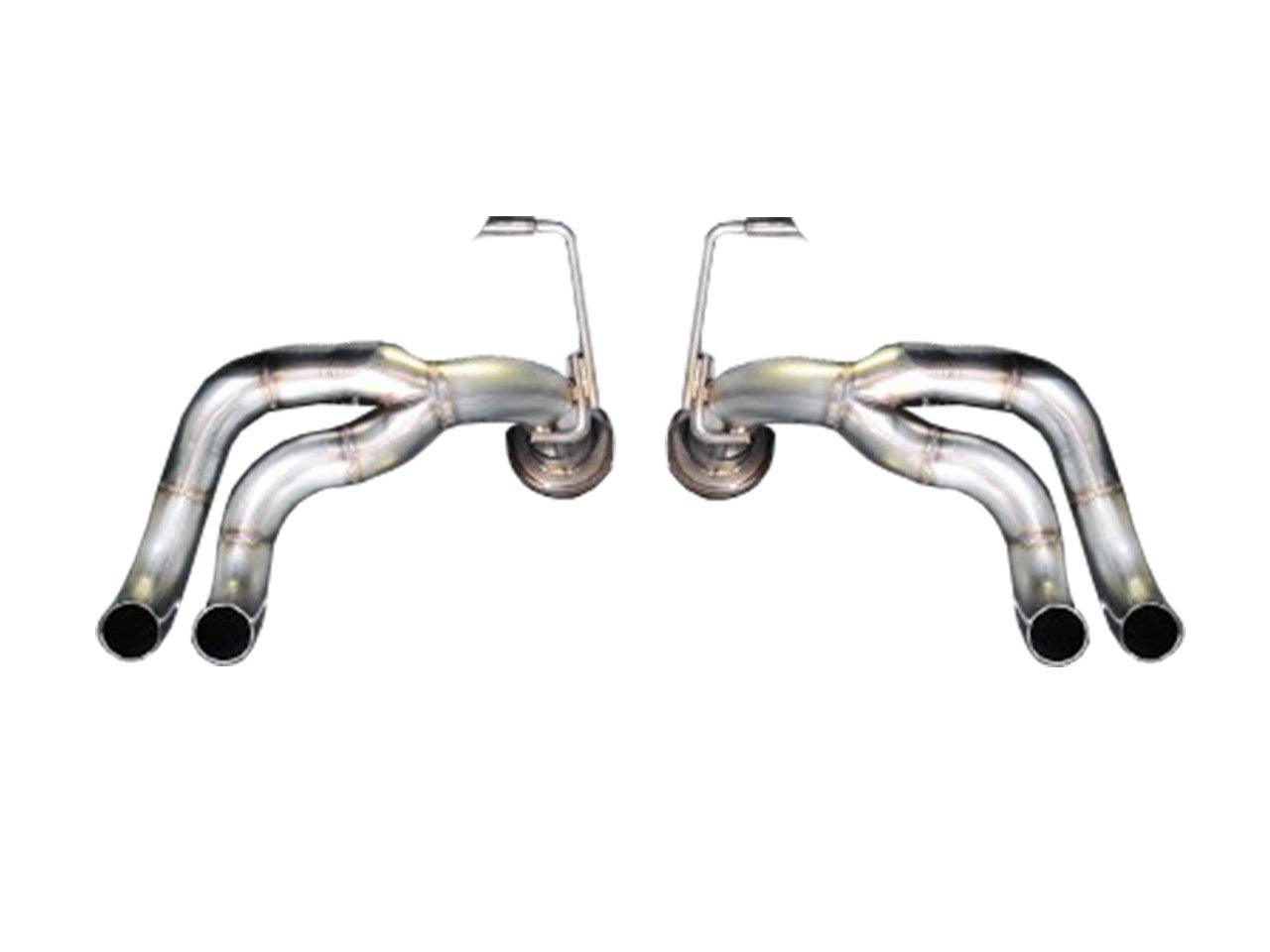AWE Straight Pipe Exhaust for Audi R8 4.2L - Apollo Off-Road