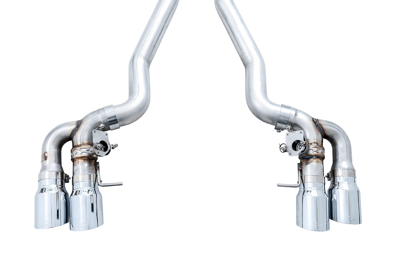 AWE SwitchPath Axleback Exhaust for BMW F90 M5 - Chrome Silver Tips - Apollo Off-Road