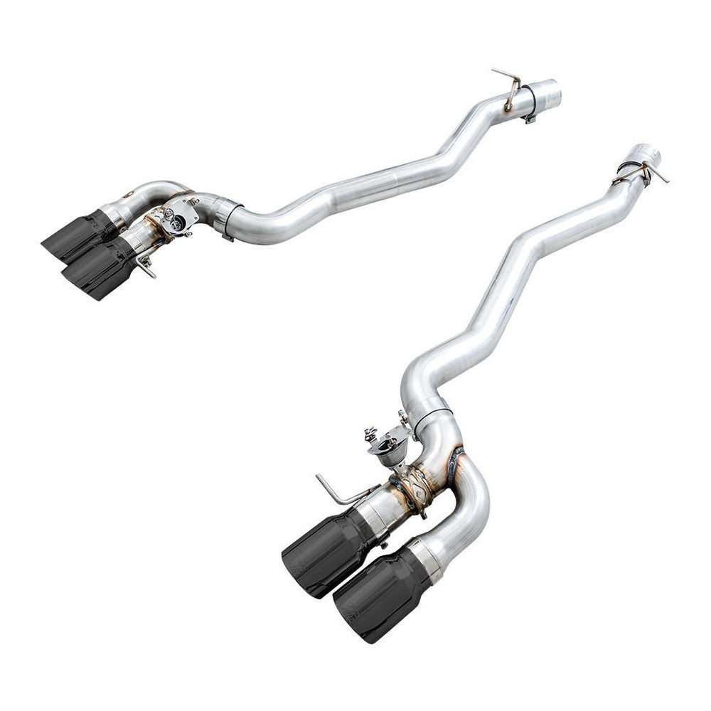 AWE SwitchPath Axleback Exhaust for BMW F90 M5 - Diamond Black Tips - Apollo Off-Road