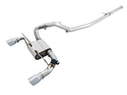 AWE SwitchPath Cat-back Exhaust (with Remote) for Ford Focus RS - Chrome Silver Tips - Apollo Off-Road