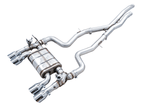 AWE SwitchPath Catback Exhaust for BMW F8X M3-M4 - Chrome Silver - Apollo Off-Road