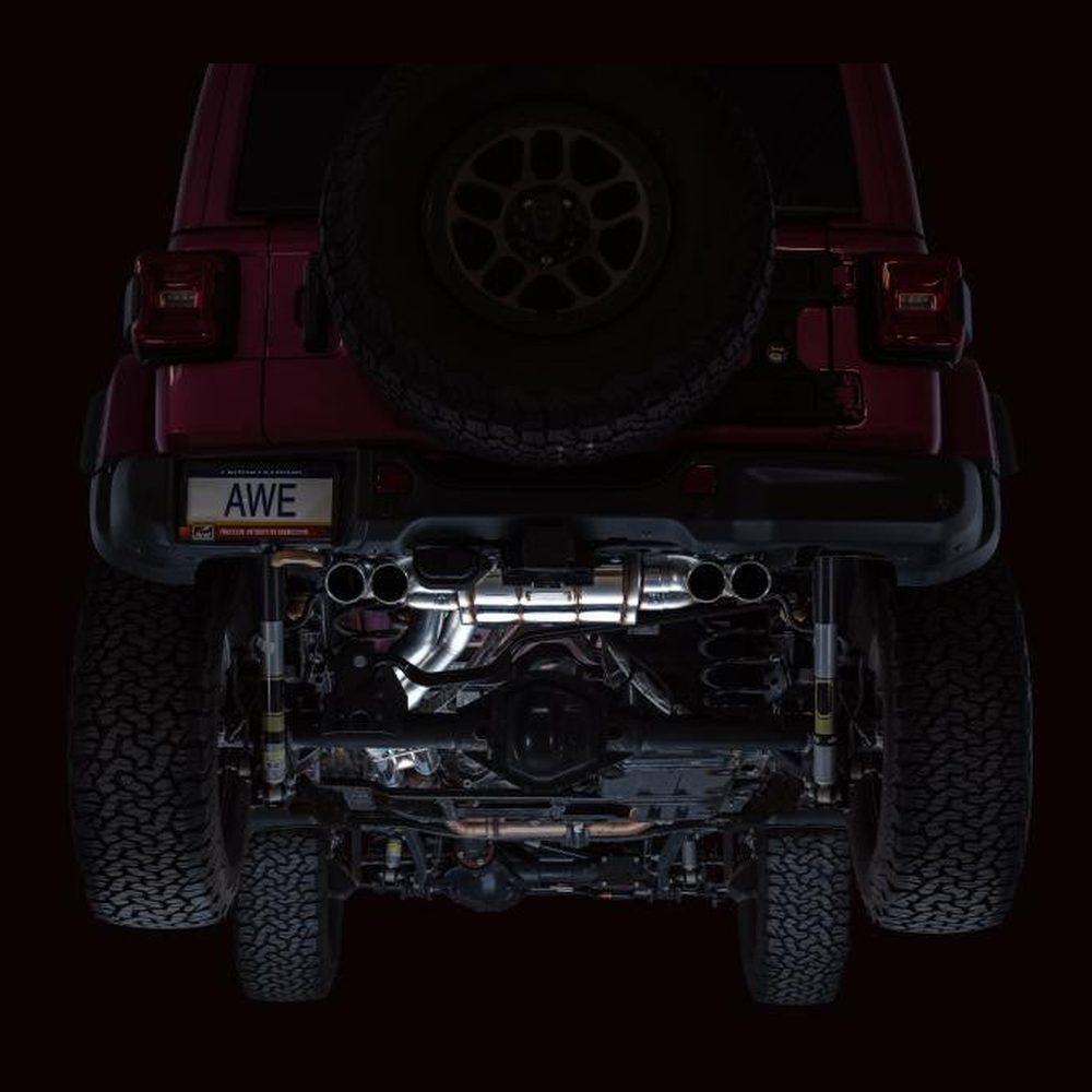 AWE SwitchPath Catback Exhaust for Wrangler 392 - Apollo Off-Road