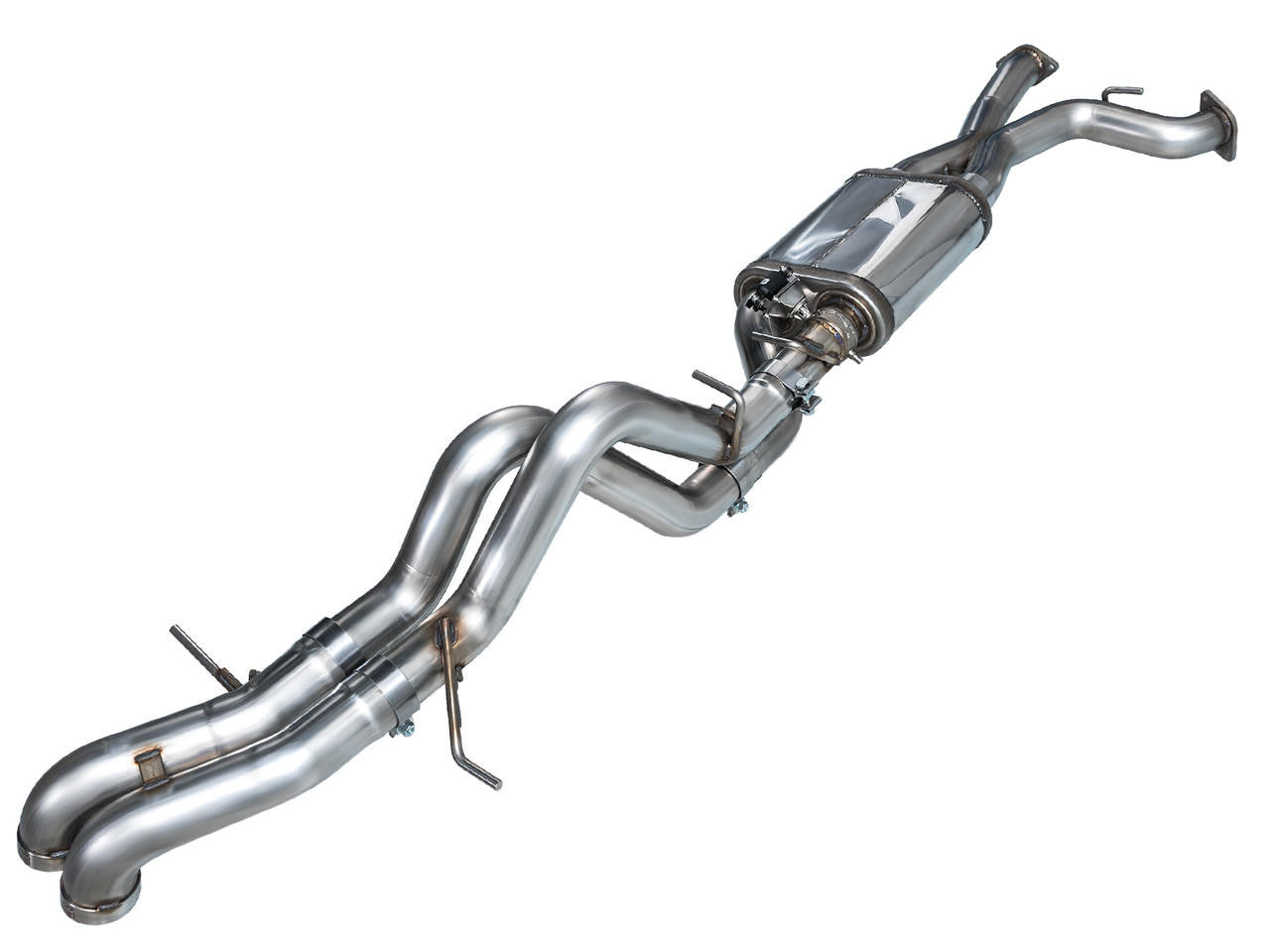 AWE SwitchPath Exhaust for 2022+ Ford Bronco Raptor - Dual BashGuards - Apollo Off-Road