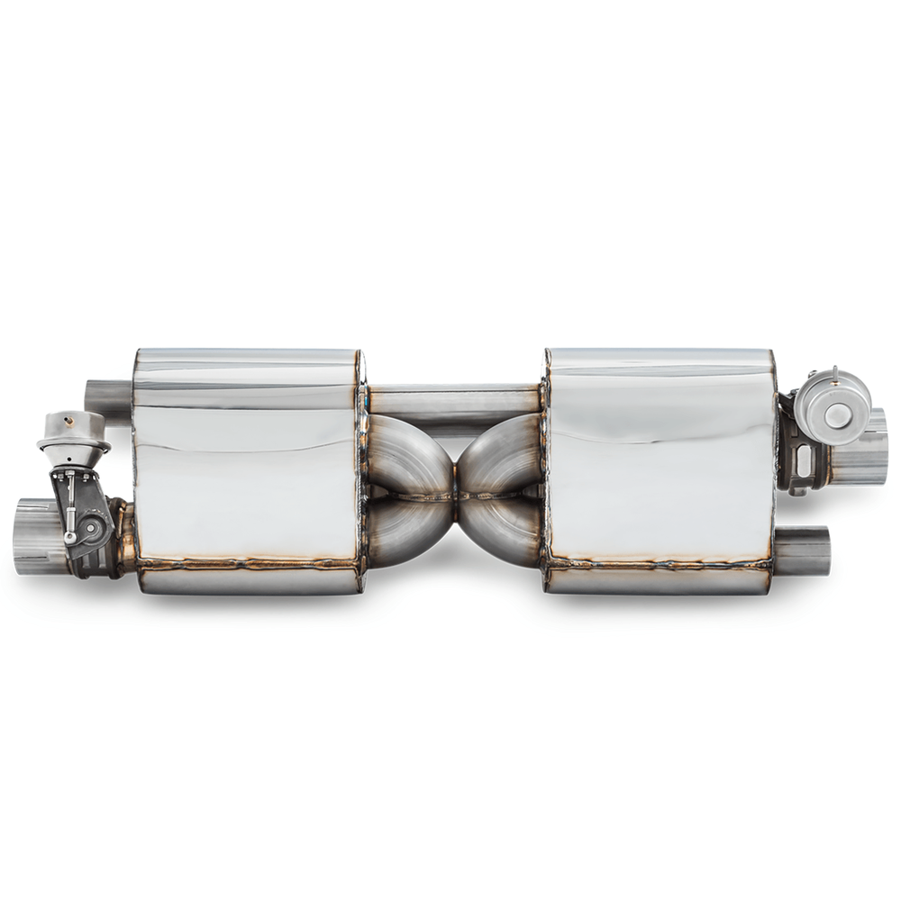 AWE SwitchPath Exhaust for 991.2 Carrera - S - GTS with PSE - Chrome Silver Tips - Apollo Off-Road