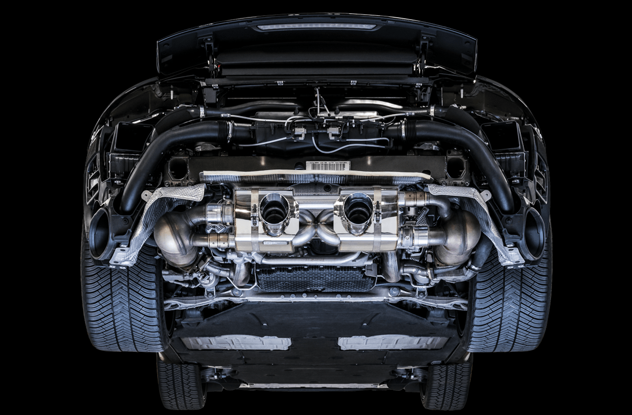 AWE SwitchPath Exhaust for 991.2 Carrera - S - GTS with PSE - Diamond Black Tips - Apollo Off-Road