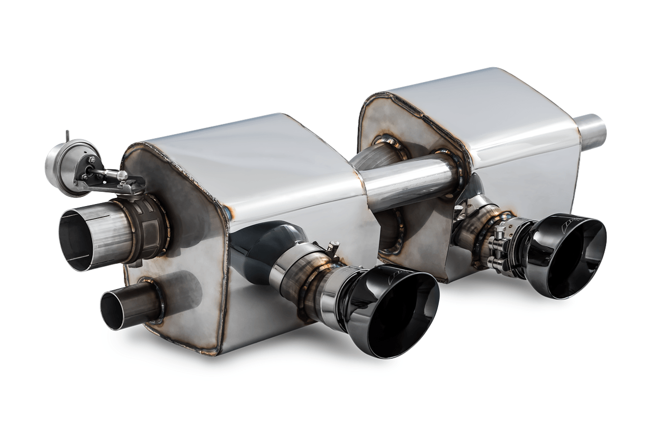 AWE SwitchPath Exhaust for 991.2 Carrera - S - GTS with PSE - Diamond Black Tips - Apollo Off-Road