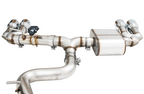 AWE SwitchPath Exhaust for Audi 8V S3 - Chrome Silver Tips, 102mm - Apollo Off-Road