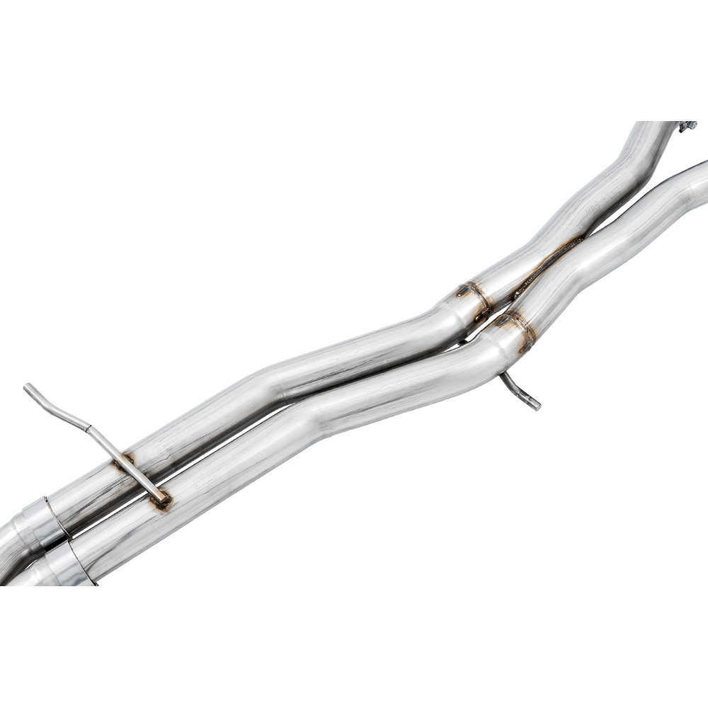 AWE SwitchPath Exhaust for Audi B9 S5 Coupe - Chrome Silver 102mm Tips - Apollo Off-Road