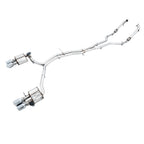AWE SwitchPath Exhaust for Audi B9 S5 Sportback - Non-Resonated - Chrome Silver 102mm Tips - Apollo Off-Road