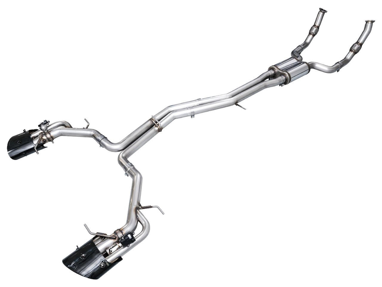AWE SwitchPath Exhaust for C8 Audi RS 6-RS 7 - Diamond Black RS-style Tips - Apollo Off-Road